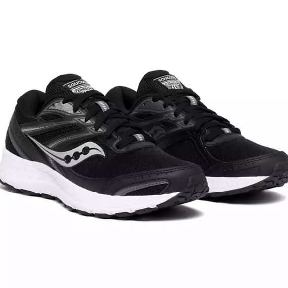 Saucony Womens sz 8.5 Blackand White Cohesion 13 RunningShoes - Picture 5 of 5